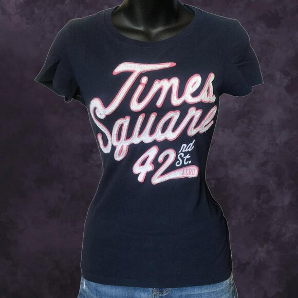 Aeropostale Embroidered Tee - Picture 1 of 4